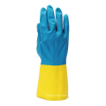 KSEIBI Double Color silicone rubber household gloves